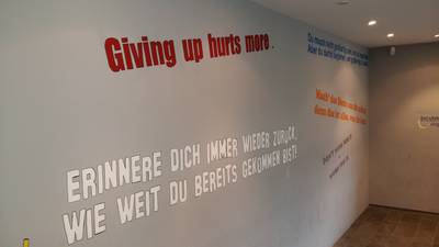 Erinnere Dich – Schüleraktion zur Schulraumgestaltung, Gebäude F, 2014/15