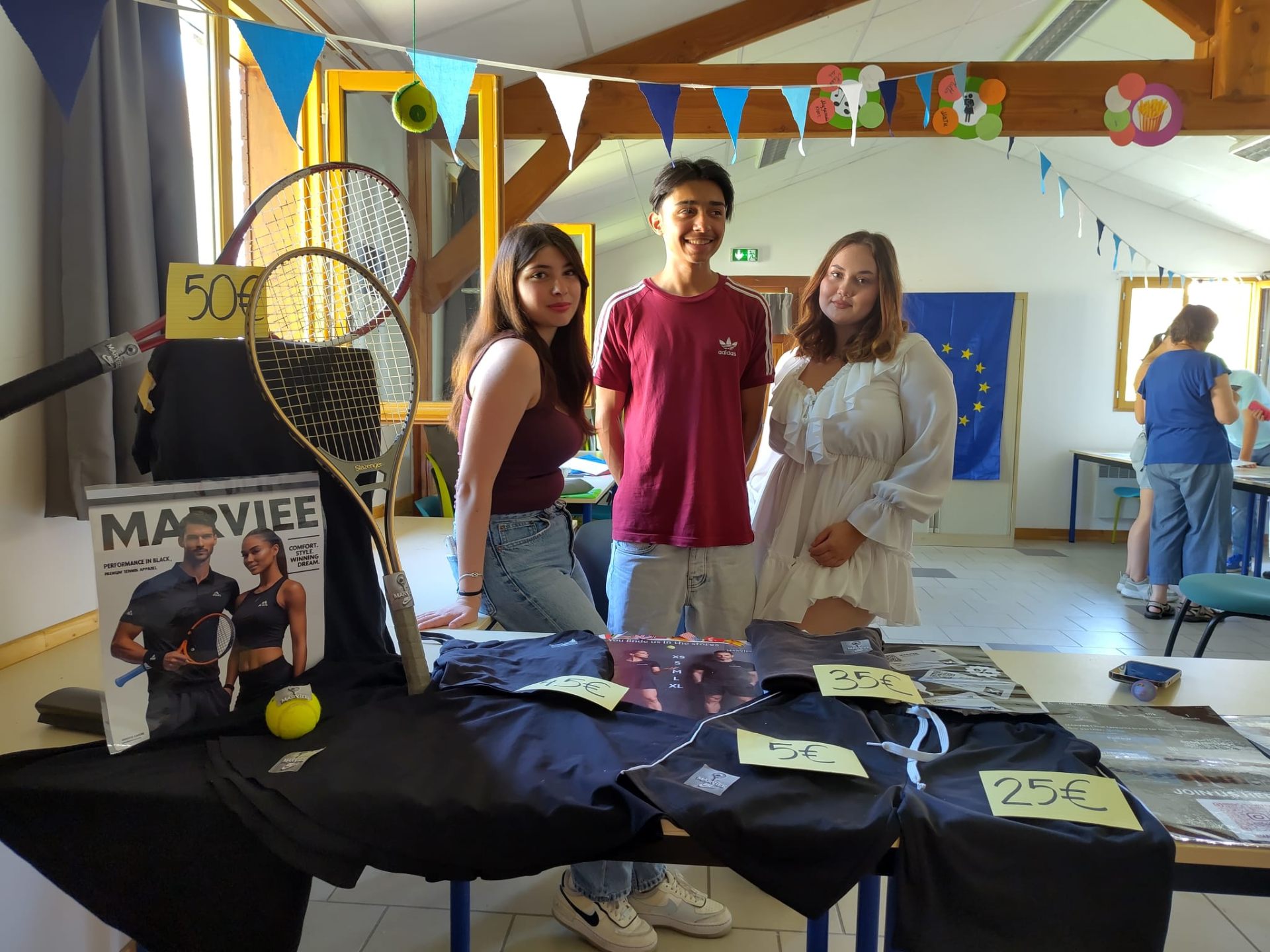 Team Marviee Tennis Apparel