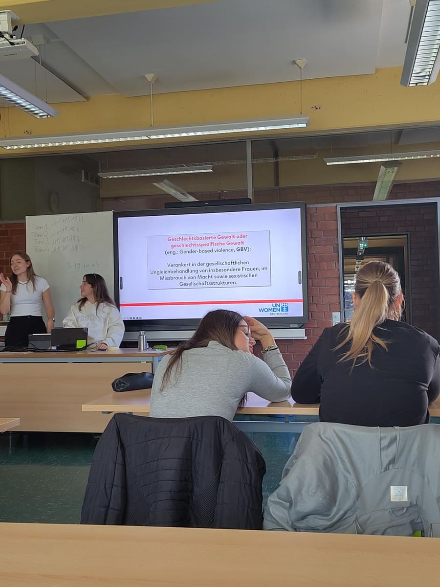Workshop UN Women – Definition geschlechtsbasierter Gewalt