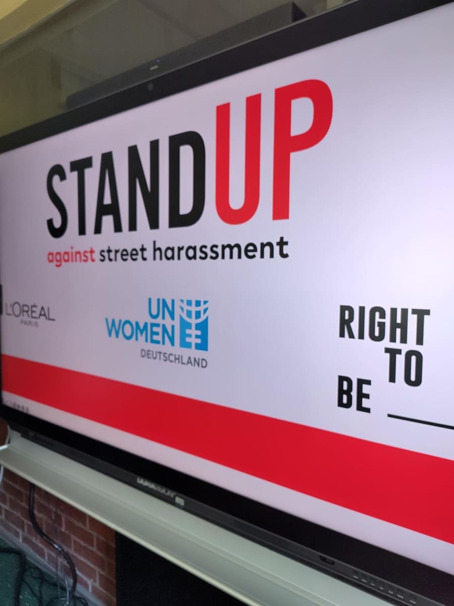 Stand Up against street harassment – L'Oréal Paris & UN Women