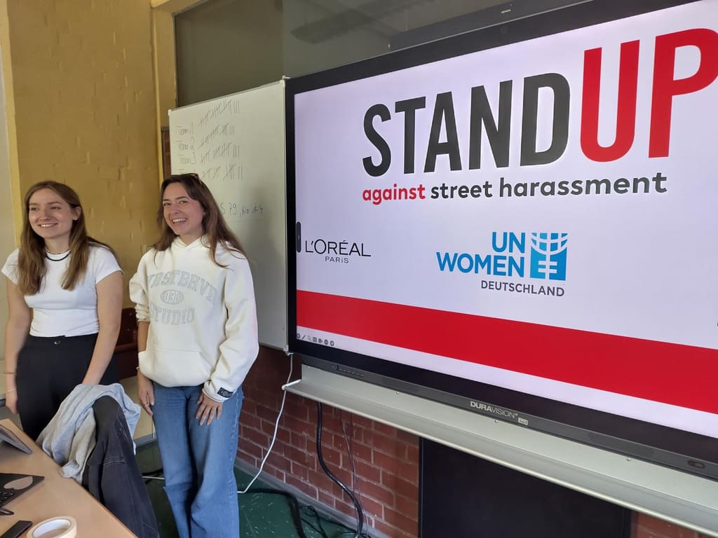 UN Women: Workshop „Belästigung im öffentlichen Raum" in der HHS 251